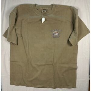 Comfort Colors Mackinac Island Graphic T-Shirt XL Vintage Style Garment Dye Tee